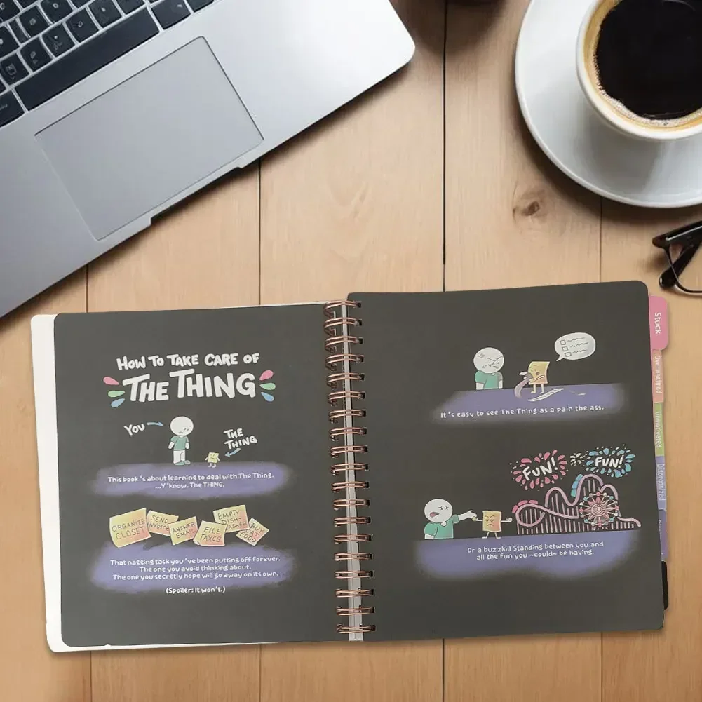 Modern Minimalist Anti-Planner Tag Book The Anti Planner Anti Planner Tagbook How To Get  Done When You Don’T Feel Like It