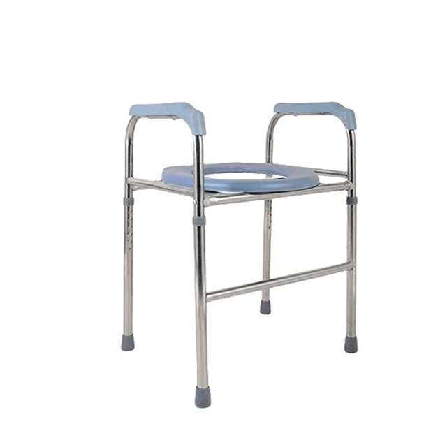 الصين متفوقة الجودة المعاقين قضبان سلامة المرحاض الإطار الصلب المرحاض درابزين مساعدة مقبض إمساك لكبار السن #6