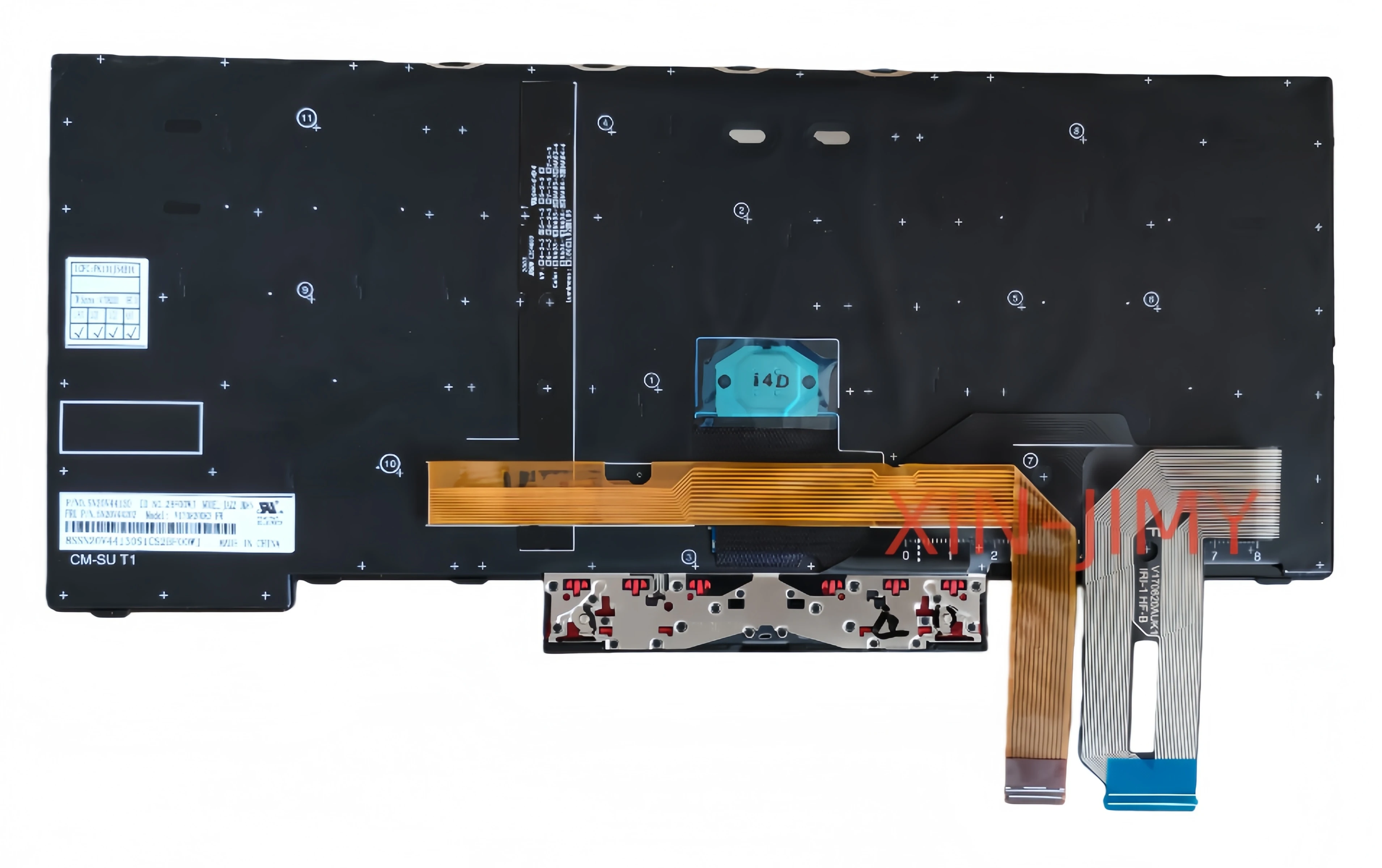 French layout with backlit & Pointer Laptop Keyboard For Lenovo ThinkPad T14 Gen1 Gen2 P14S Gen1 Gen2 Notebook
