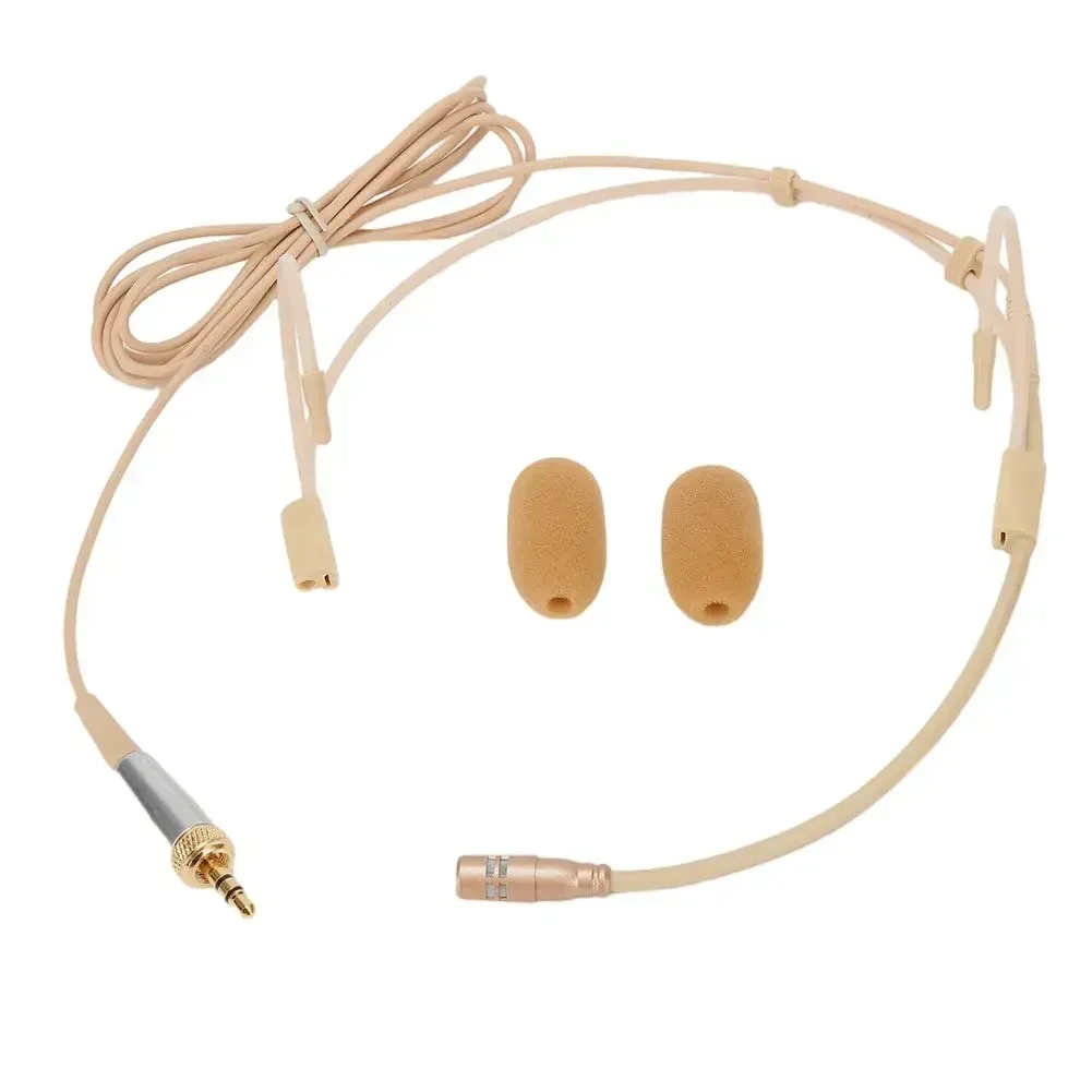 

Cardioid Earhook Headworn Headset Microphone For For Shure Wireless Lightweight Small Ear Hooks Headset Microphone