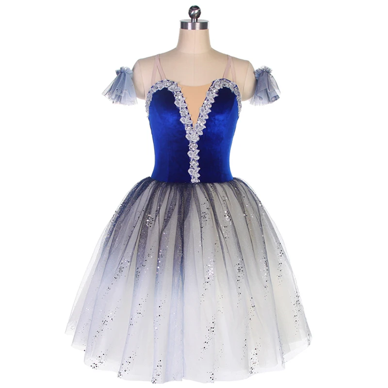 

Adult Ballet Dress Women Sleeping Beauty Performance Dress Swan Dance Dress Performance Dress Princess Dress Royal Blue Dance