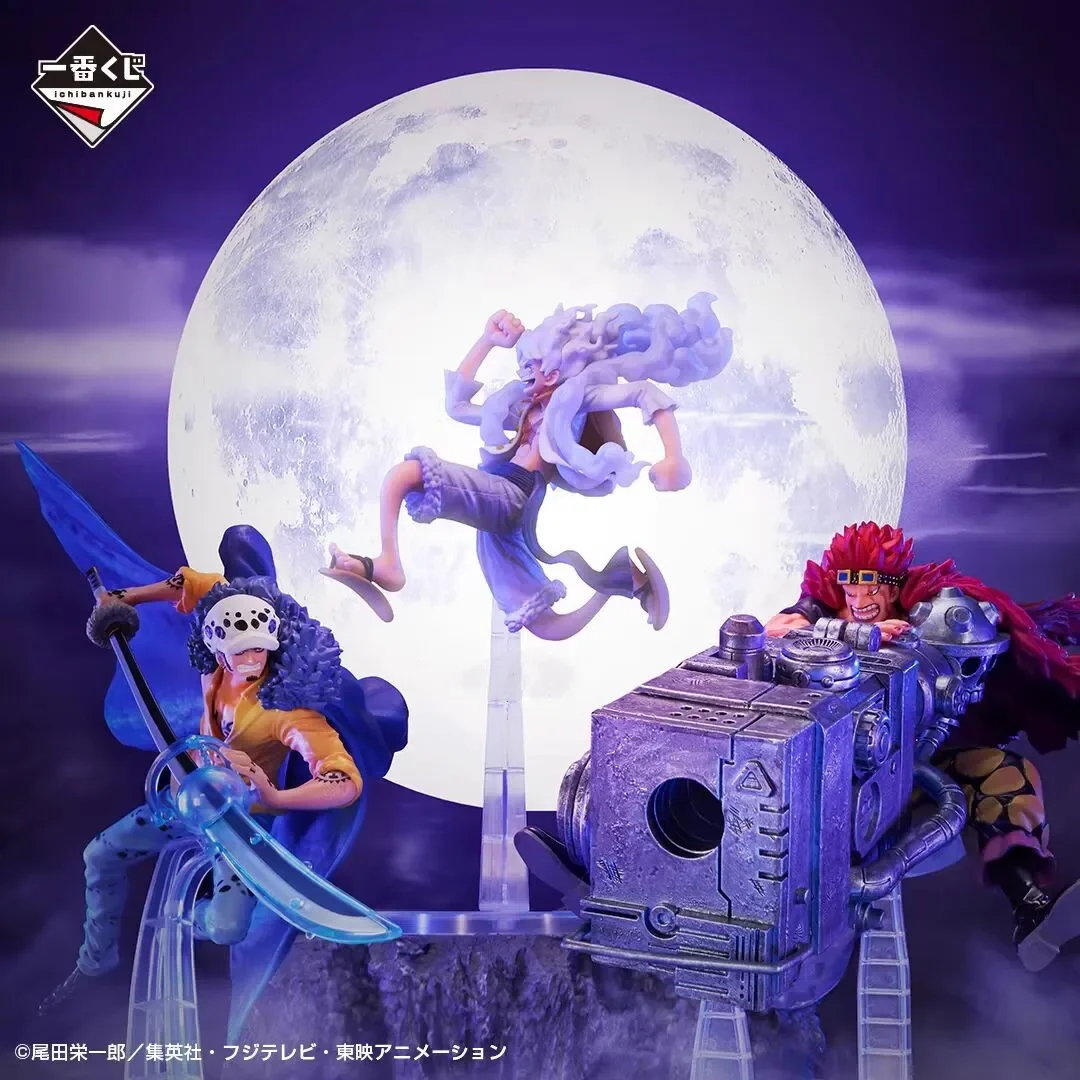 

Оригинальные Bandai One Piece Ichiban Kuji masterопасные экшн-фигурки, новые модели Луффи Шанкс, аниме фигурки, игрушки, подарок для детей