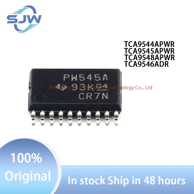

TCA9544APWR TCA9545APWR TCA9548APWR TCA9546ADR encapsulation TSSOP20 TSSOP24 SOIC16 Signal switch/codec/multiplexer chip