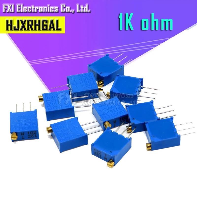 10Pcs 3296W-1-102LF… - image