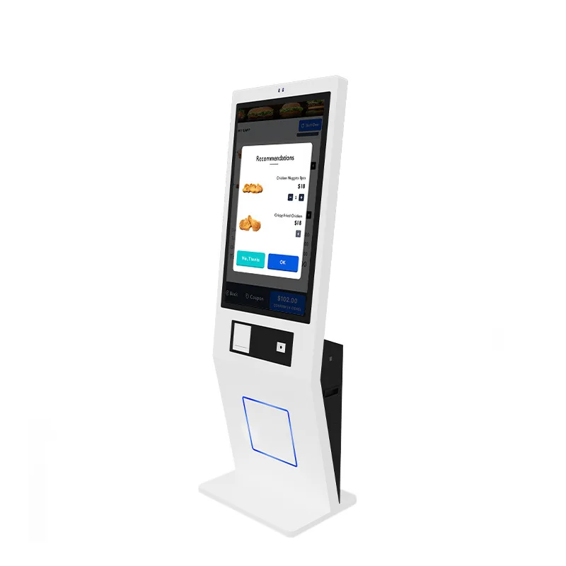

15.6-43 inch vertical wall hanging ordering cash register supermarket restaurant queuing up ticket payment recharge machine