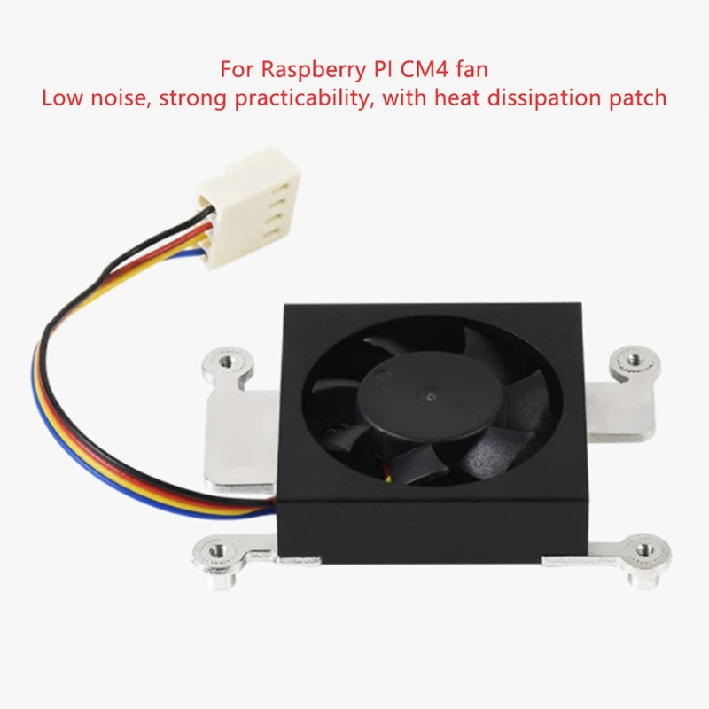 CM4 Cooling Fan For Raspberry Pi CM4 With Thermal Pads For Raspberry Pi Compute Module CM4 CPU Cooling Fan Low Noise