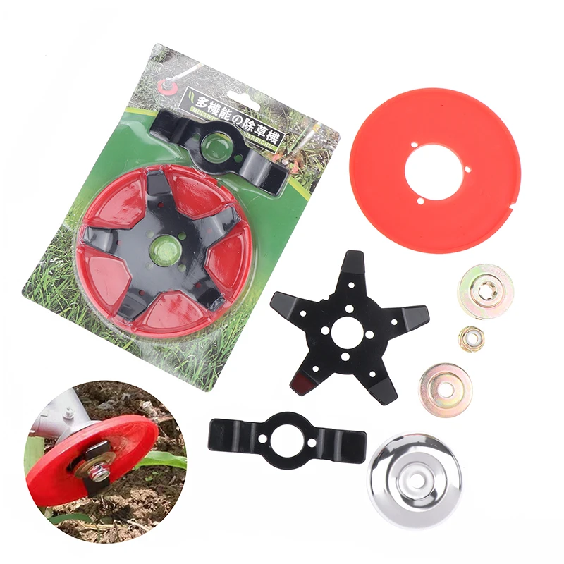 Innovative Multifunctional Dual-use Weeder Plate Lawn Mower Trimmer For Head Brushcutter Grass Cutting Machine Cutter Tool