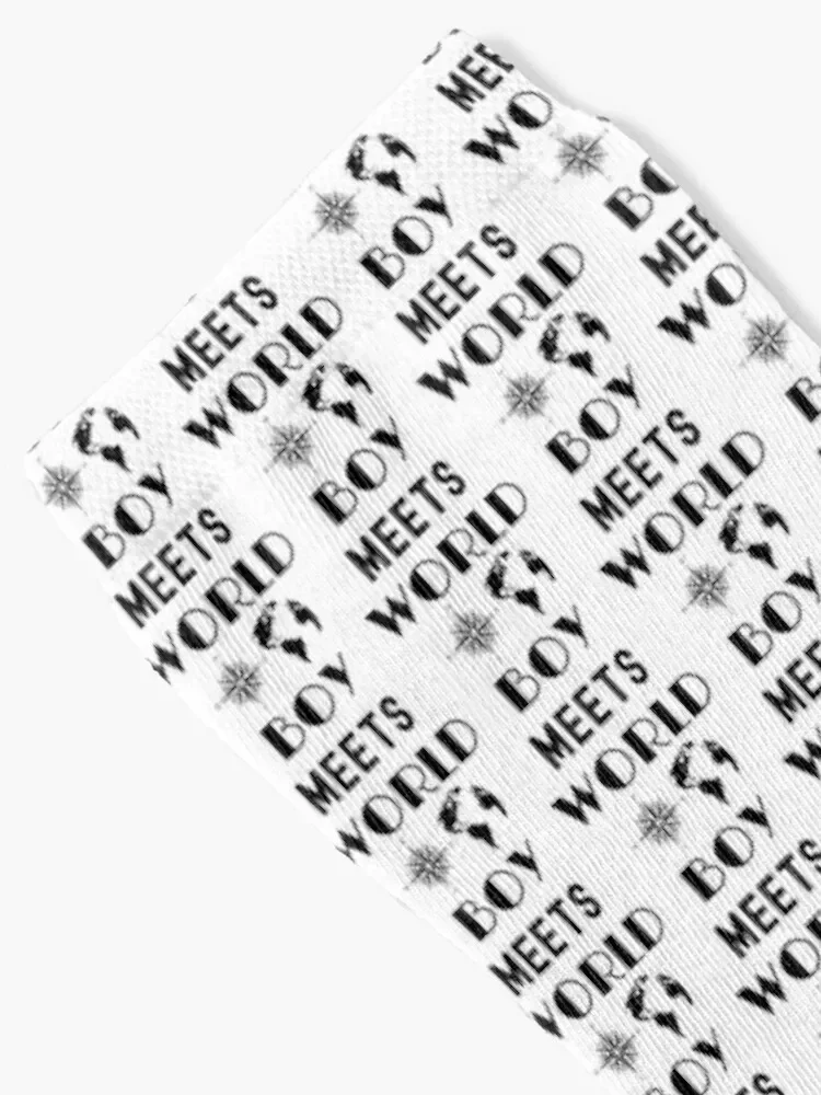 Boy Meets World Socken transparente Wanderstiefel Strümpfe Herrensocken Luxus Damen