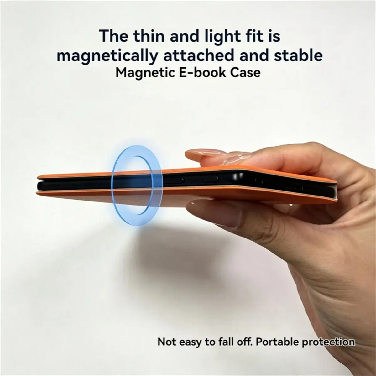 Magnetic Detachable Protective Case for XTEINK X4Pro Reader All-Inclusive Flip Cover Shockproof Slim E-Book Case A