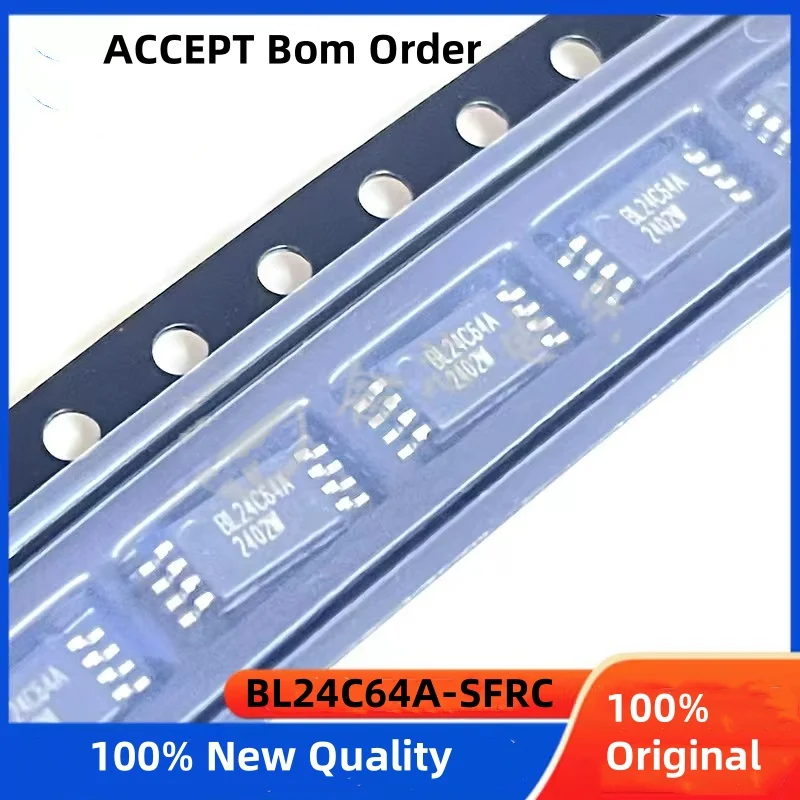 10PCS 100% New BL24C512A-SFRC BL24C256A-SFRC BL24C64A-SFRC TSSOP-8 Brand New Original Chips ic