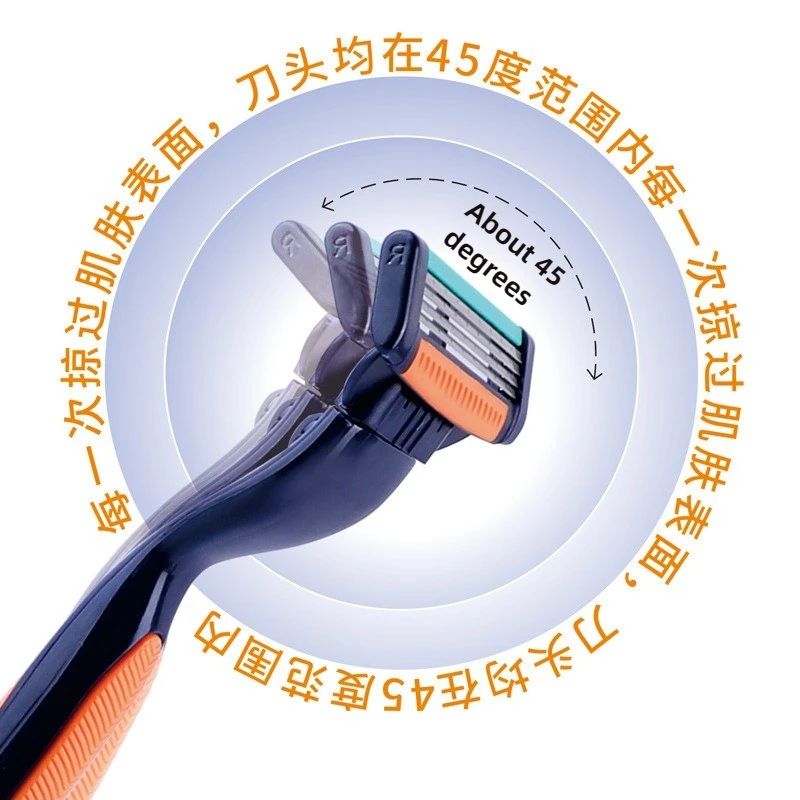 헤어 트리머 수동 면도기 수염 칼 면도기 남성용 4 층 면도기 여성용 면도기 헤어 트리머 얼굴 겨드랑이 립