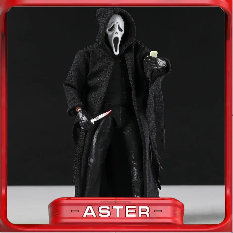

Ghost-faced Murderer Figure Movie Peripherals Horror Room Decoration Desktop Ornaments Halloween Holiday Gifts To Children Toy
