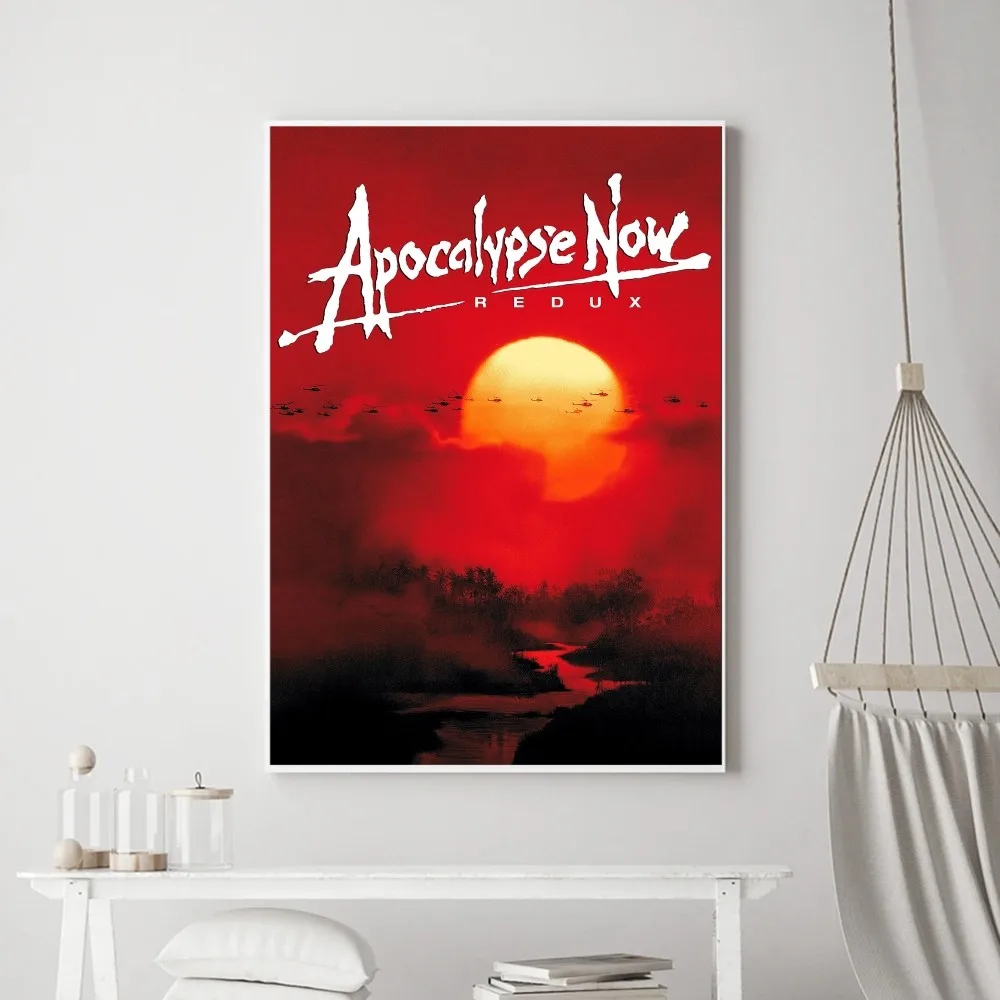 Classics Movie Apocalypse Now Poster Prints Poster Wall Painting Bedroom Living Room Wall Bar Restaurant Sticker Small