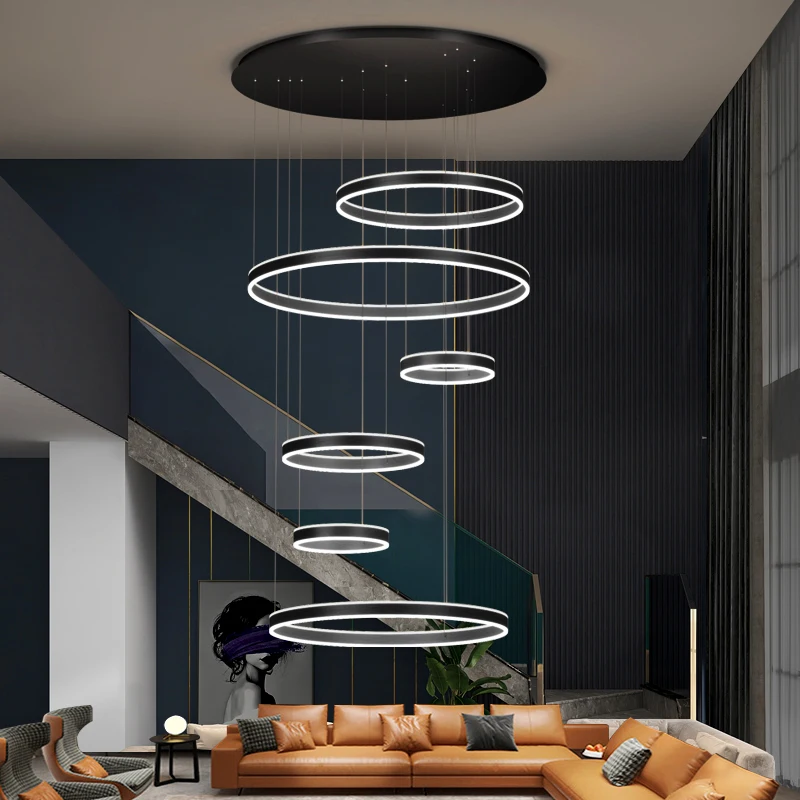 Modern home decor led lights chandeliers hanging lamps for ceiling pendant light lamps for living room indoor lighting fixture