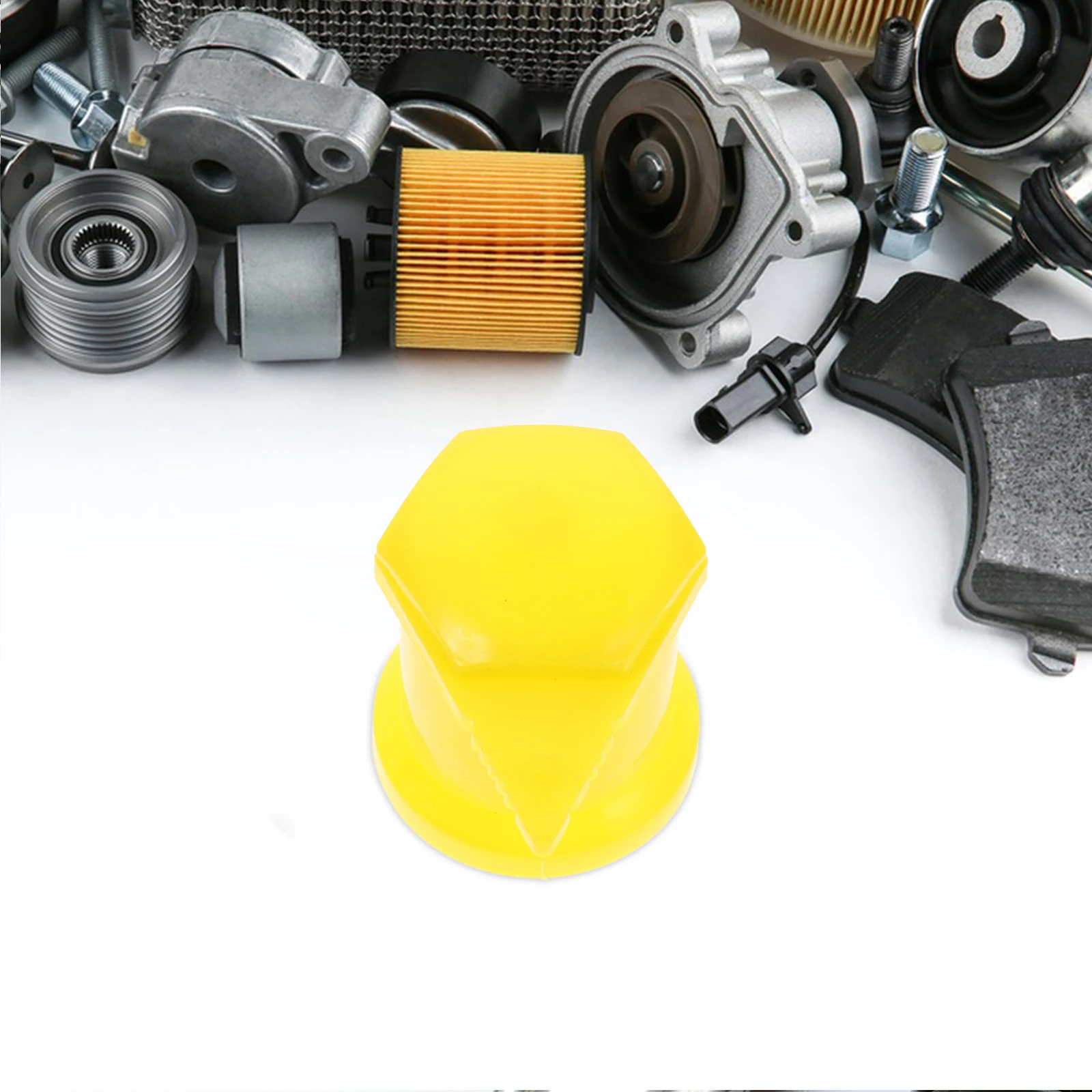 

8pcs Tire Nut Warning Wheel Caps Capped Sleeve Lug Covers Alarm Hub Bolt Fastening Plastic Screw Wheel Nut Cover Loosening