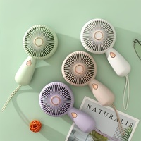 Hand Holding Fan Small USB Mini Handheld Small Fan Portable Portable Silent Office Desk Student On Dormitory Charging Outdoor