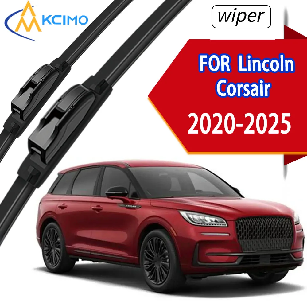 

2Pcs Front Windshield Wiper Blades For Lincoln Corsair 2020-2025 Car Window Replacement Parts