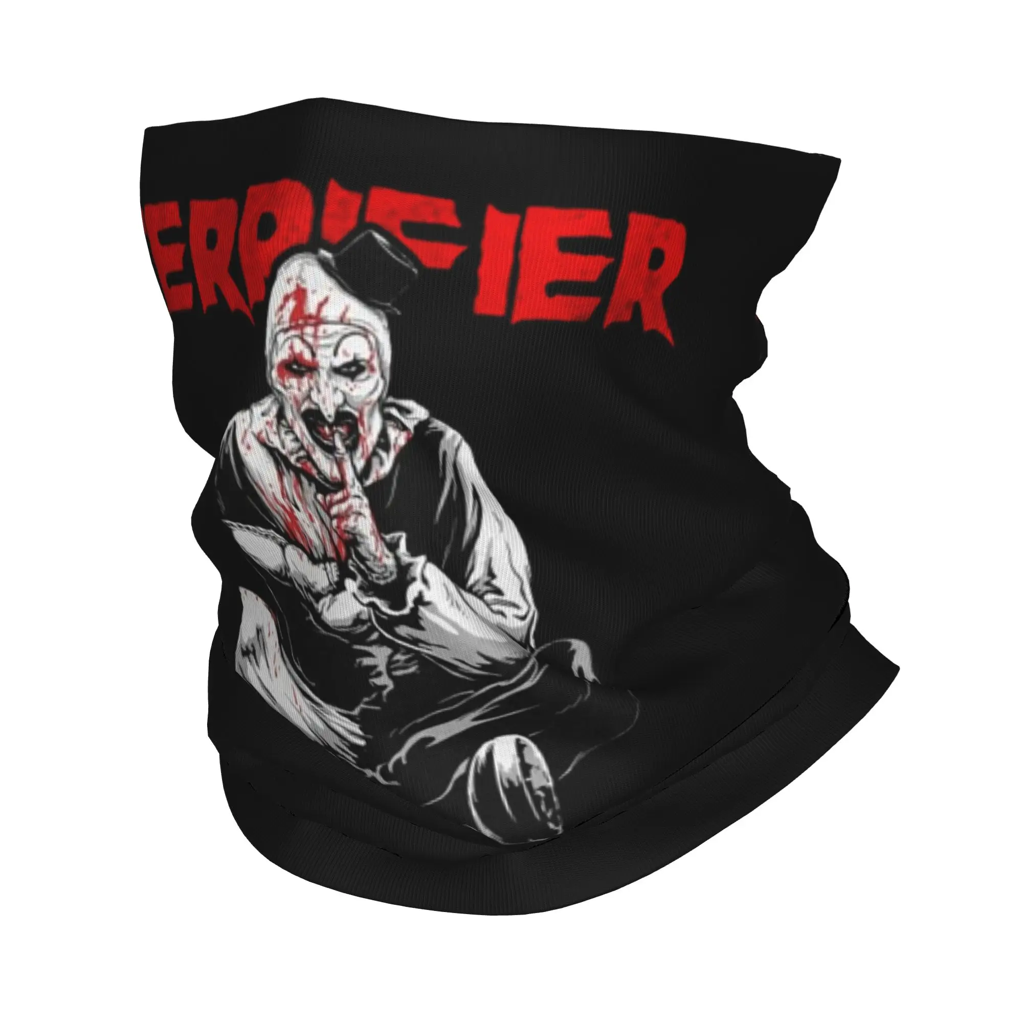 

Бандана с изображением клоуна из фильма ужасов на Хэллоуин, гетры с принтом, шарф для лица, повязка на голову, спорт на открытом воздухе для мужчин, женщин, взрослых