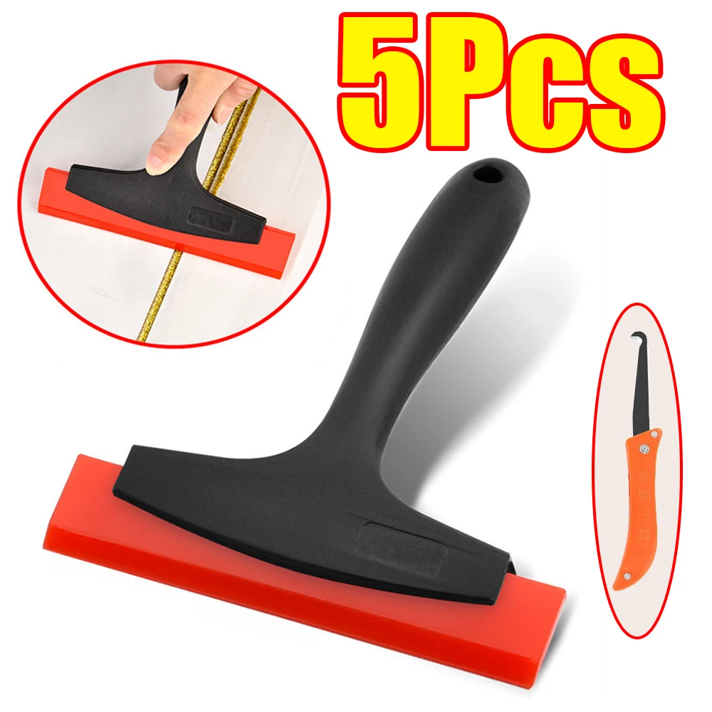 

1-5 шт., скребок для очистки зазоров в плитке, 2 в 1, универсальный силиконовый скребок для затирки, профессиональный инструмент для заполнения зазоров, ледяной шпатель