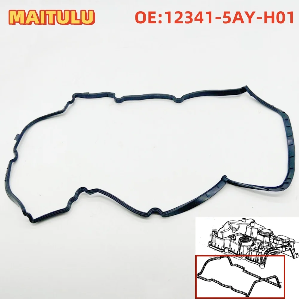 

For 10th generation Civic valve chamber cover gasket engine valve chamber cover gasket auto parts 12341-5AY-H01