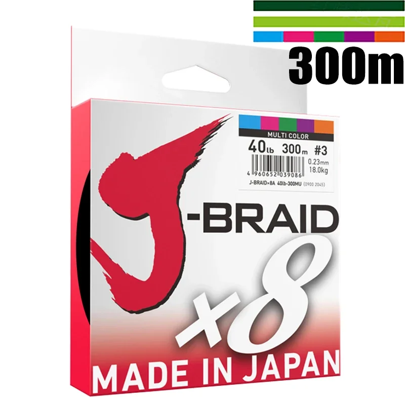 NEW Strong PE 8 Braided Fishing Line for Sea Fishing 8 Strands 30lb 40lb 60lb 80lb 100LB  300M 100% Original JAPAN fishing line