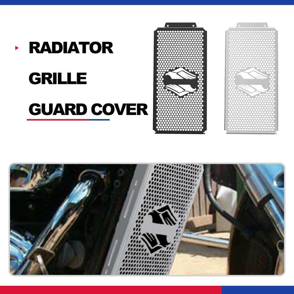 

VL800 INTRUDER VOLUSIA Radiator Guard Grille Cover For Suzuki Boulevard M50 VZ 800 BOULEVARD M50 / INTRUDER M800 2005-2024