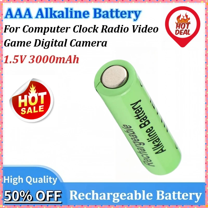 

New 5-20PCS 1.5V 3000mAh Alkaline Battery AAA for Computer Clock Radio Video Game Digital Camera AAA Rechargeable Battery