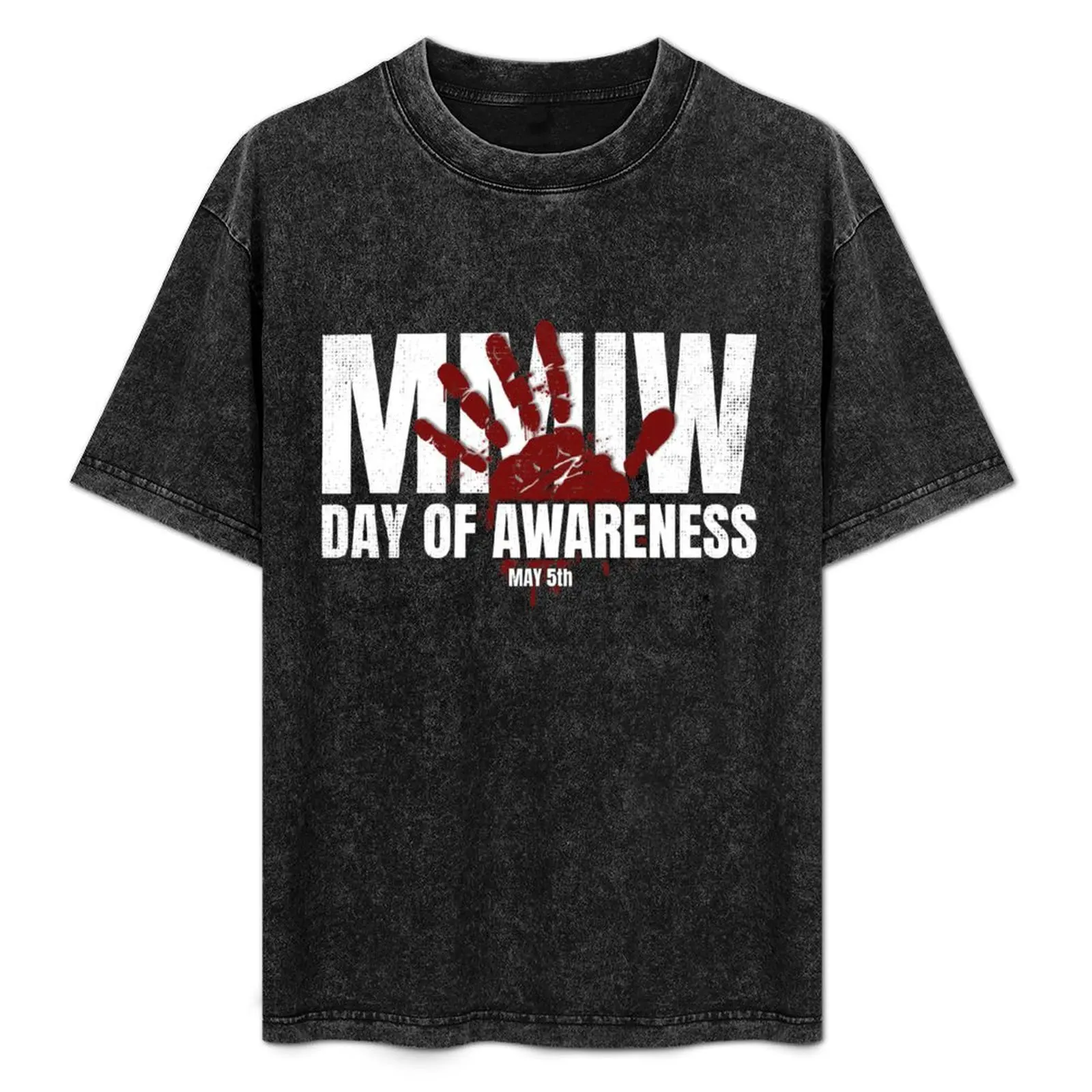 

MMIW National Day of Awareness Stolen Sisters MMIW Awareness T-Shirt anime tshirt man t shirt cotton T-Shirt