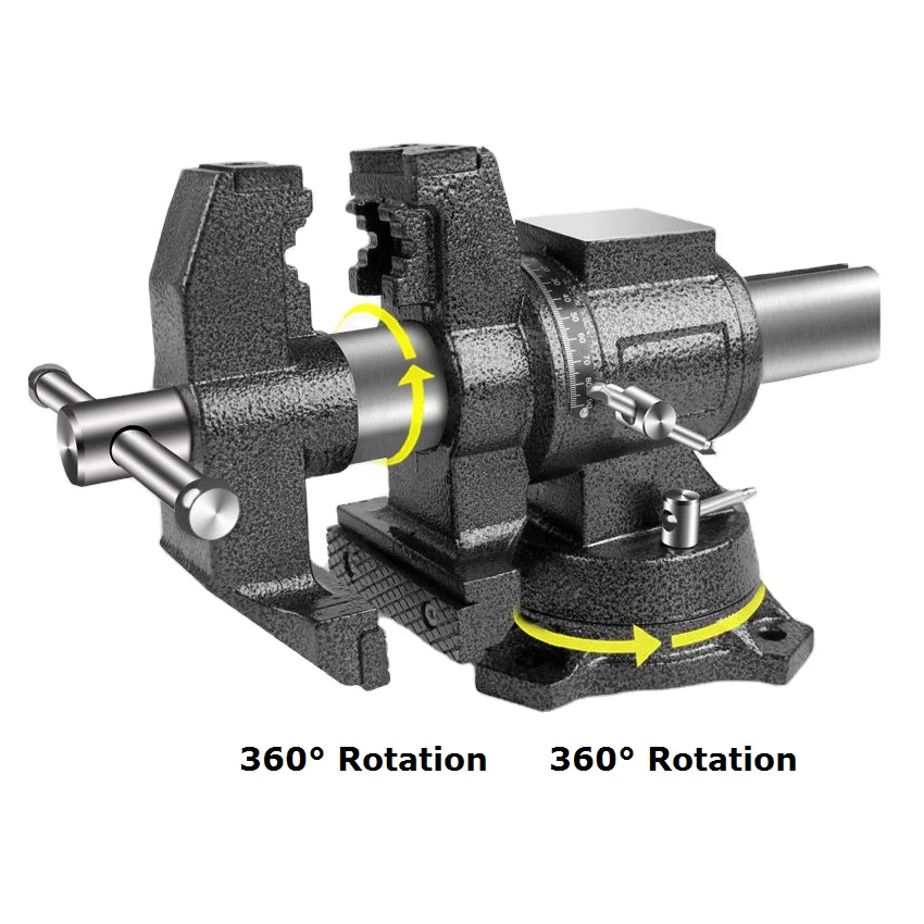 Manufacturer Multifunctional bench vise 360 degree woodworking workbench table clamp heavy duty