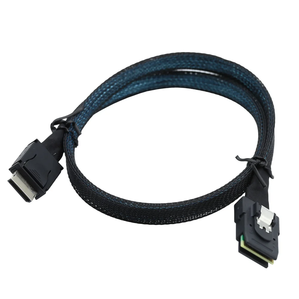 JavicTech Oculink PCIe PCI-Express SFF-8611 4i to SFF-8087 36Pin PCIE Slimline SSD Data Active Cable 50cm 100cm
