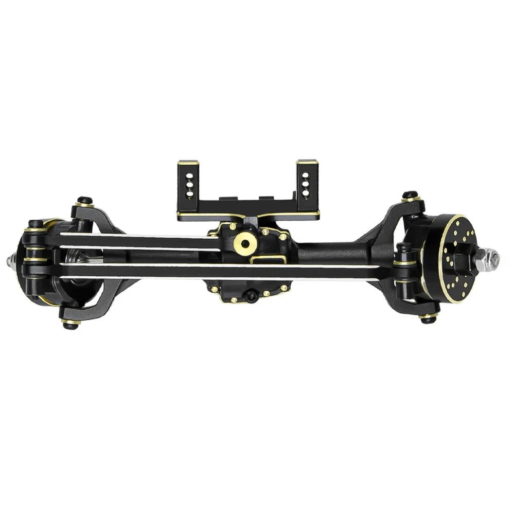 1/32 Scale For RC Axle Kit Including Aluminum Construction for Brass Steering Knuckles and Counterweight Parts for Red Cat