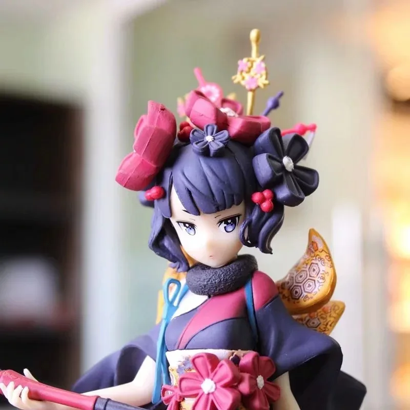 18cm Anime Fate/Grand Order Figure Katsushika Hokusai Pressed Cup Noodle PVC Action Figure Foreigner Collection Model Toys Gifts