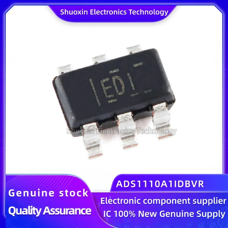 

10 Pieces/Batch 100% New Ads1110A1Idbvr Sot-23-6 16-Bit Analog-To-Digital Converter Chip