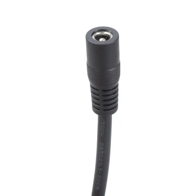 652F 16AWG DC5525 Female Barrels Connectors Power Cord High Conductivity For Security Camera LED Strips Adapter Repair