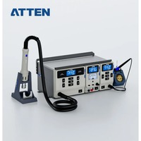 ATTEN MS-900 4 in 1 Rework Station --- Soldering Stations + Soldering tweezers + Desoldering gun +Hot air desoldering station
