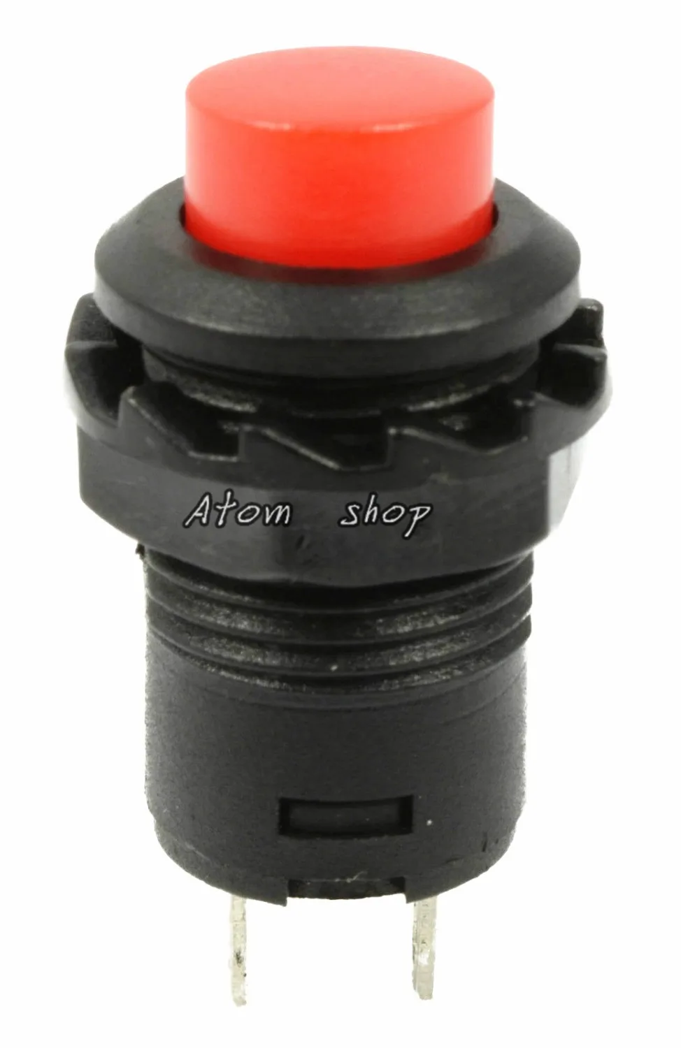 6pcs mixed batch  DS-228 DS-428  Normal Open NO 12mm Round Control Self-locking Switch