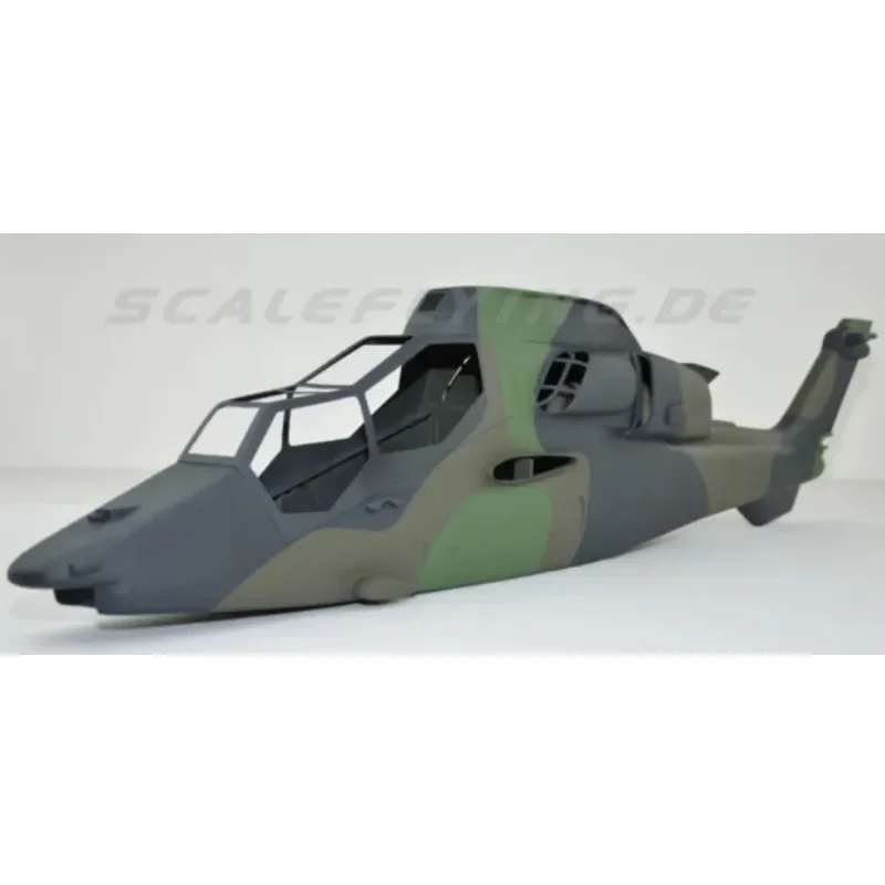 600 Size Tiger Camo EC-665 RC Helicopter Fuselage Glassfiber Shell