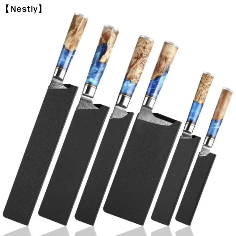 Kitchen Knife Sheath Chef Knife Santoku Sushi Sashimi Cleaver Slicing Tools〔Nest〕