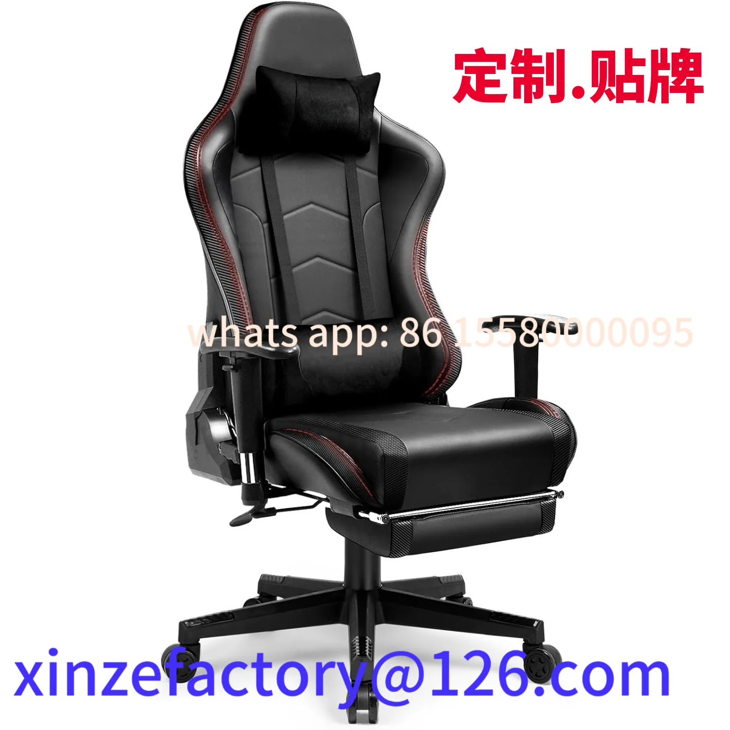 

Customizable Ergonomic Computer Office Chair with Foot Pedals