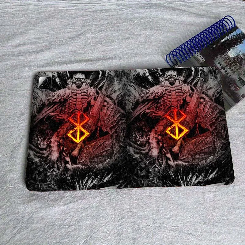 أنيمي Berserk الفن شعار ل Xiaomi Redmi Mi Pad 4 5 6 6s 7 7s SE Pro 2 11 Plus Max 12.4 11 11.2 12.5 8.7 بوصة اللوحي