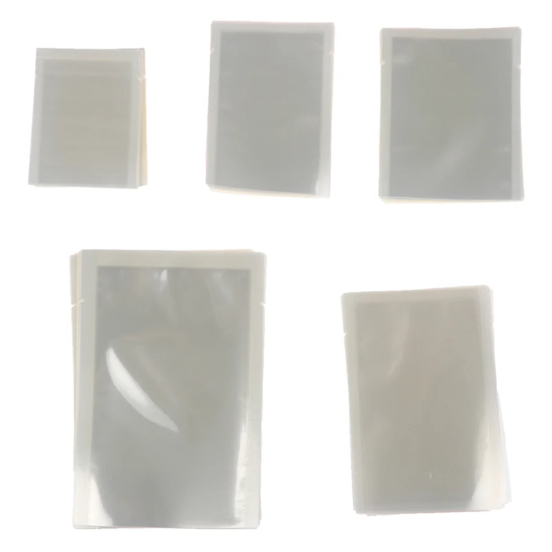 100pcs/lot Household Food Clear Vacuum Sealer Bag Packaging Machine Seal Bags