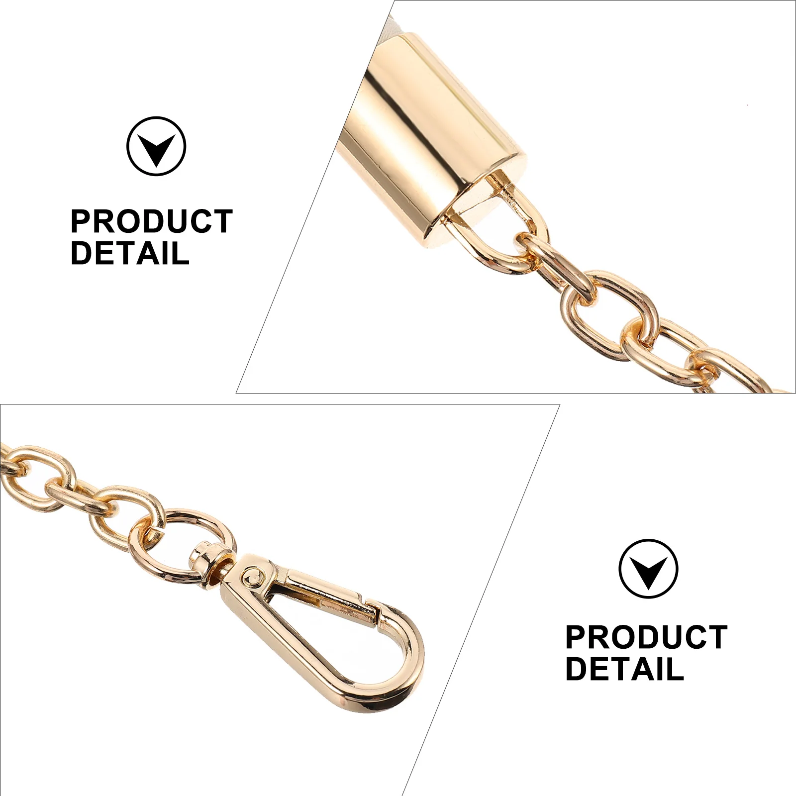 

Bag Strap Shoulder Replacement Pu Straps Tape Pcs Stylish Chain Hanging Buckles Detachable Lightweight Girls Camera