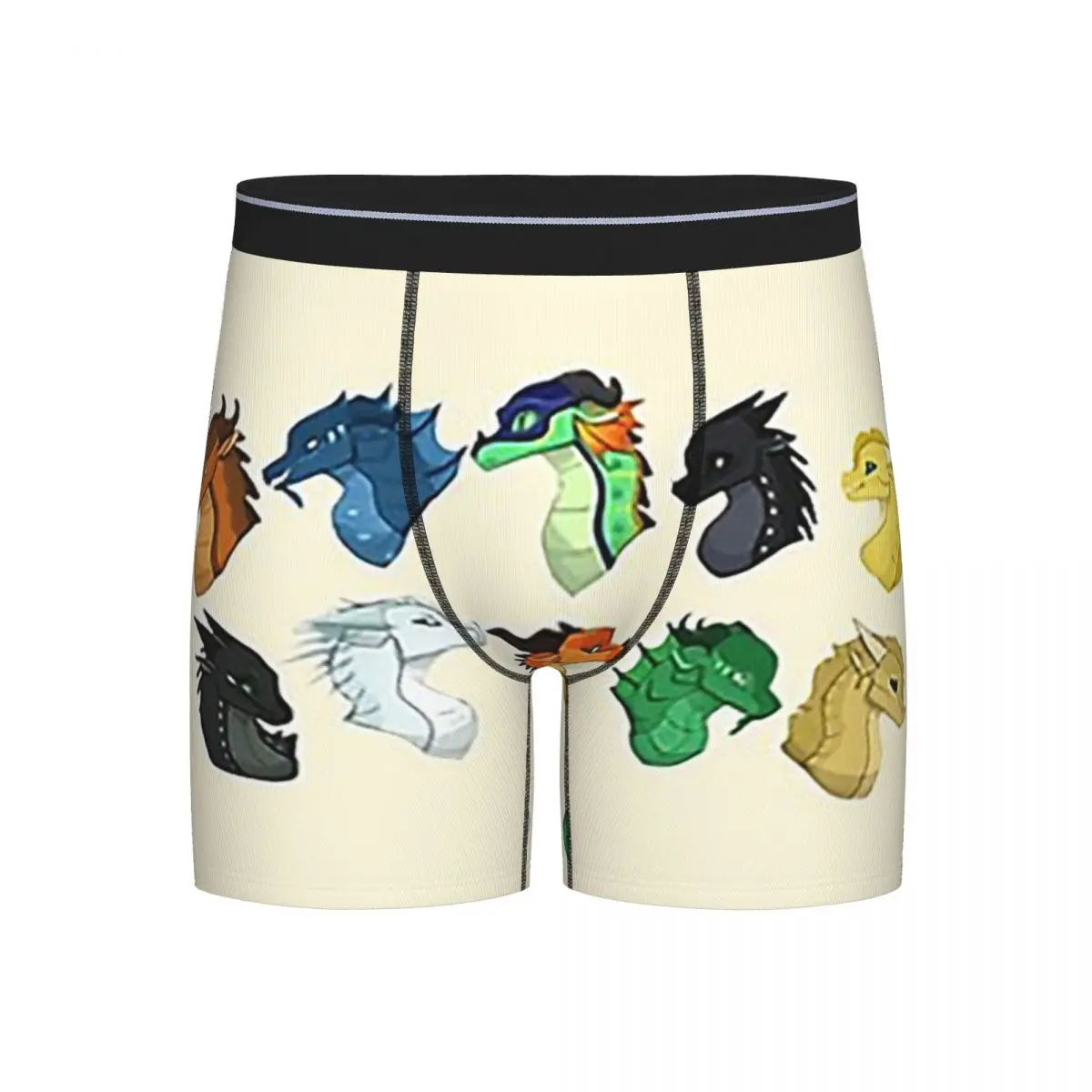 

Long Boxer Underpants Shorts Head Dragons - Wings Of Fire Panties Men Ventilate Underwear for Homme Man Boyfriend Gift