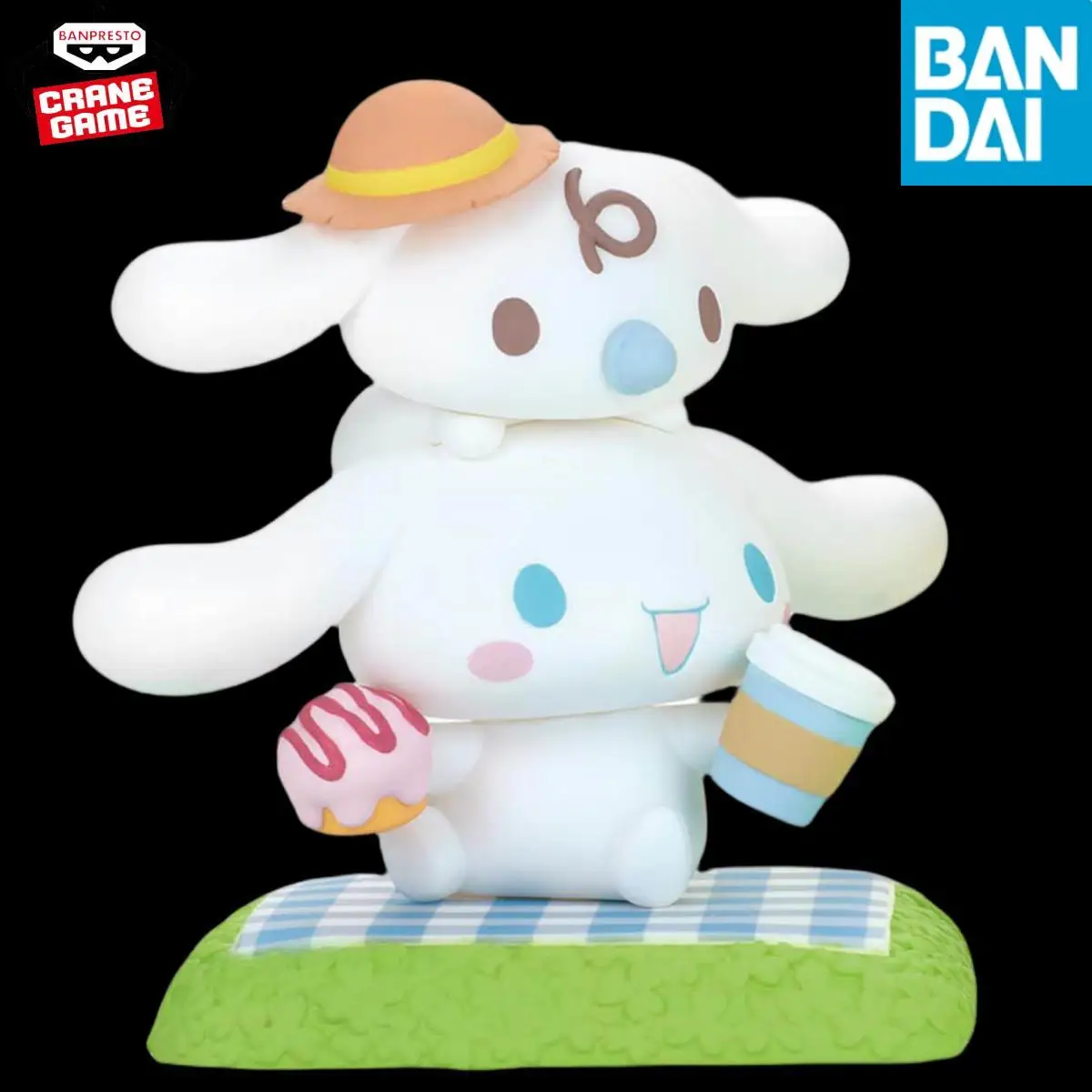 In Stock BANDAI Original LINE UP Friend Memories Vol.2 Cinnamoroll Anime Action Figure Model Doll Statue Toy Boxed Festival Gift