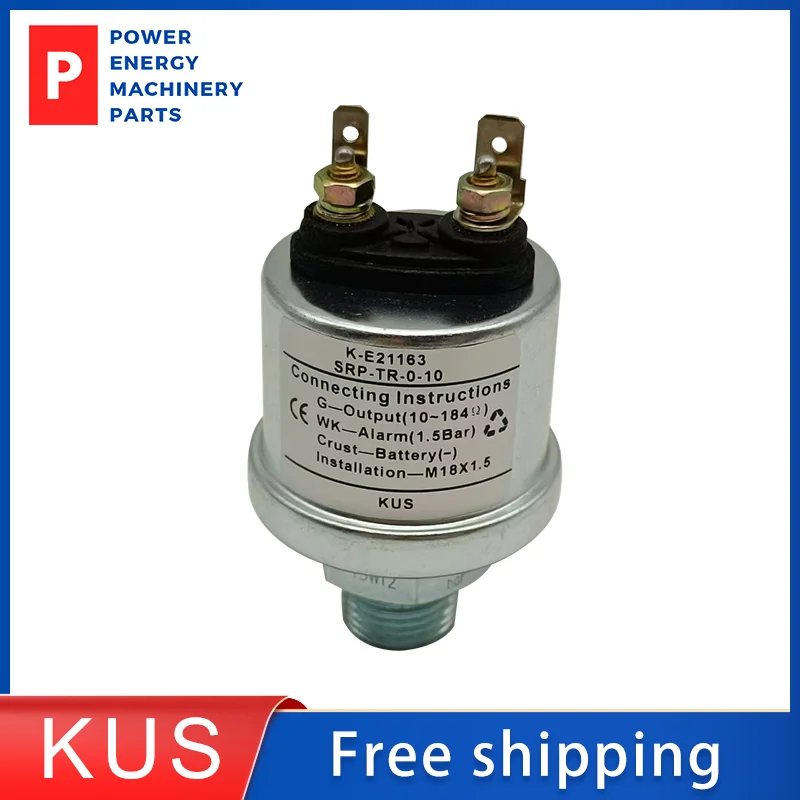 Original KE 21163 KUS mechanical oil pressure sensor Alarm 1.5Bar m18×1.5 Generator Parts & Accessories K-E21163