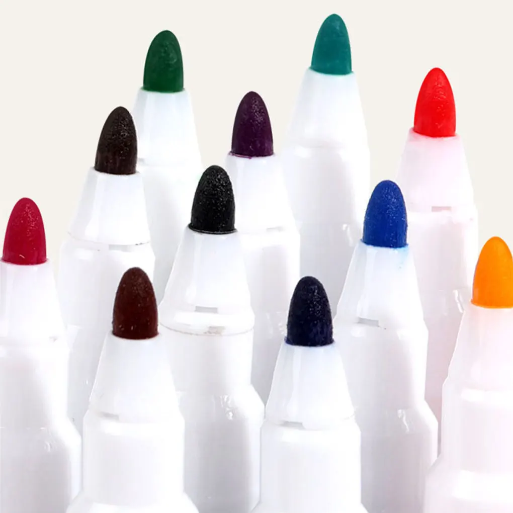 12pieces 12 Color Drawing Pen Set Made Of High Coloring Ink With Low Odor And Fast Drying. Erasable 12pcs