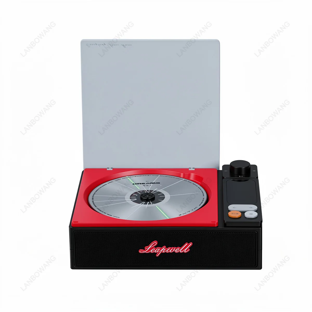 New Wooden CD Player Multi‑Function All‑In‑One Bluetooth Speaker Harman‑Level Sound For Living Room Atmosphere Decor Ornament