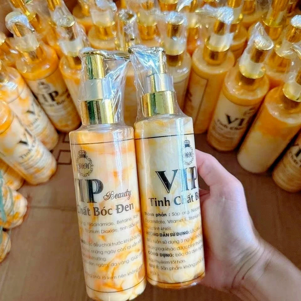 

250g Tinh Chất Bốc Đen VIP Kem Body Bottle Brightening Deeply Hydrating Soothing Moisturizing Reducing Melanin Whiter Ski Soothi