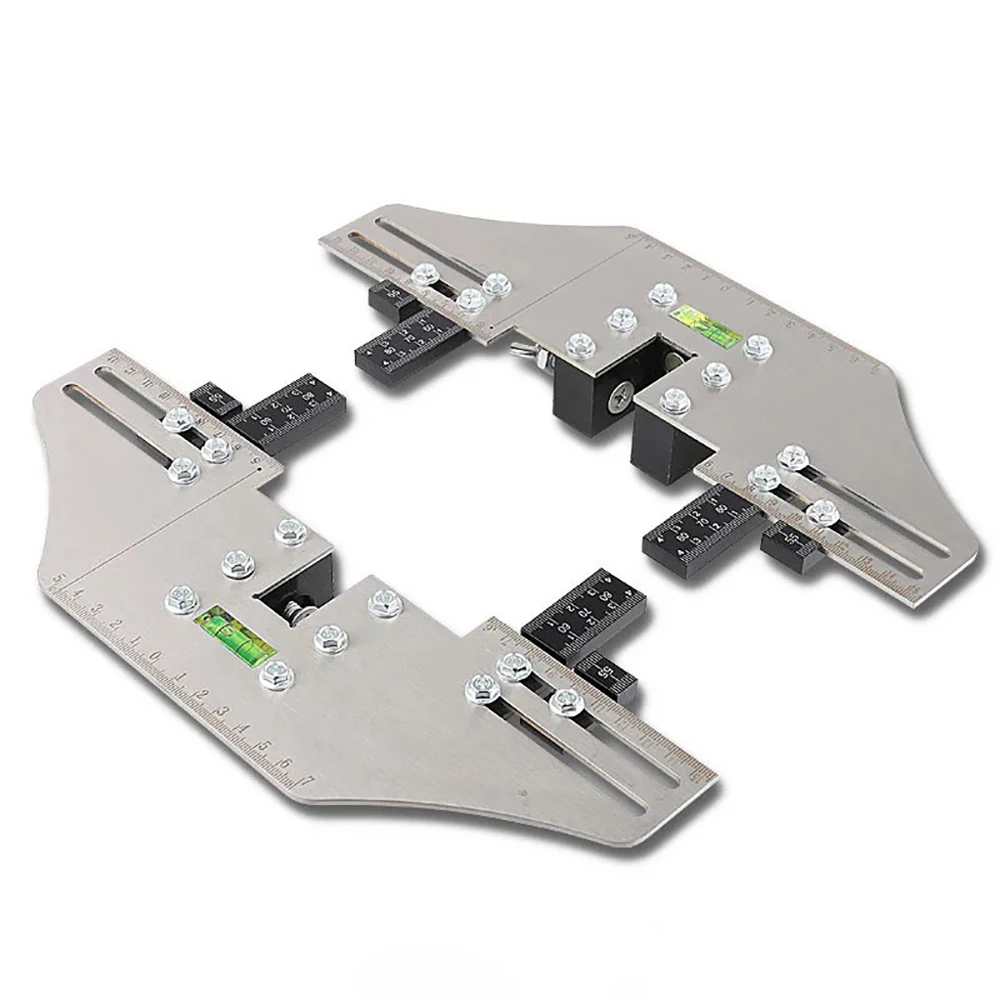 

Elevator Double-Line Guide Ruler, Tool Rail Positioning and Measuring Tool