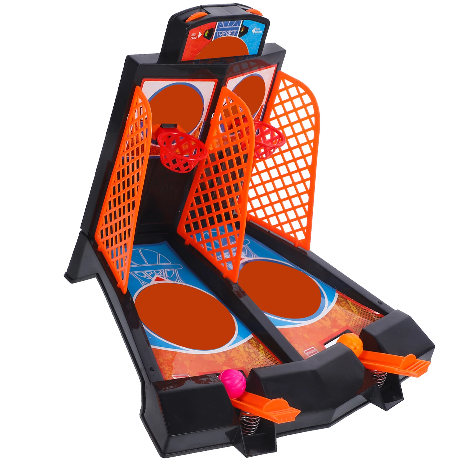 1pc Finger Bounce Basketball Presse Trigger Sicheres Spiel Set Kinder Spielzeug Entwicklung Übung Spaß Geschenk Basketball Spiel Spielzeug set